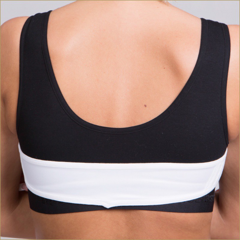 Compression breast band SI formed LIPOELASTIC