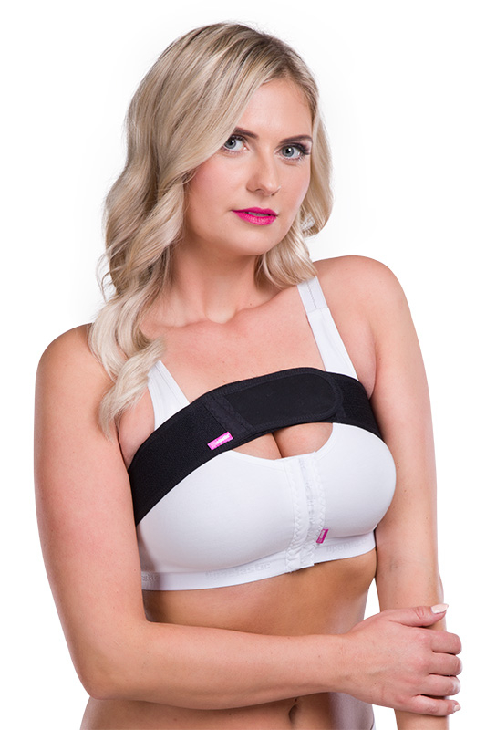 Compression breast band SI formed 