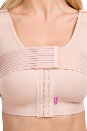 Post surgery compression bra with sewn binder PS ideal  | LIPOELASTIC