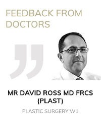 MR DAVID ROSS MD FRCS (PLAST)